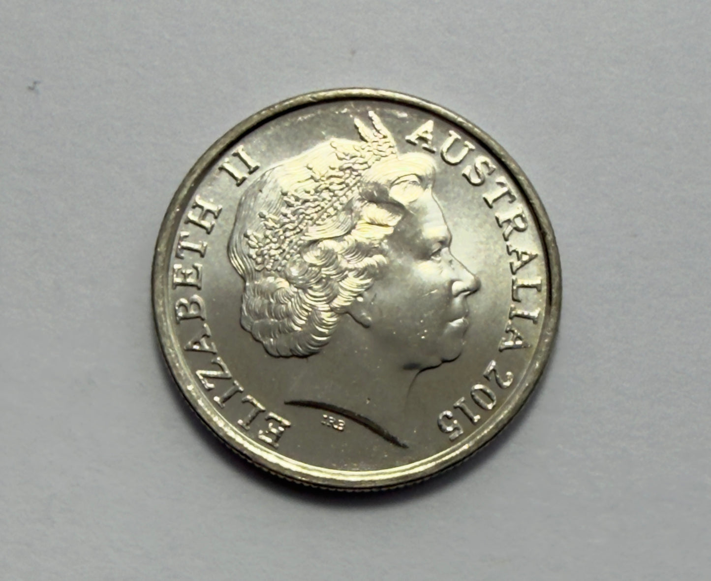 2015 5 Cent Coin - Uncirculated - Five Cent Echidna - comes in 2x2