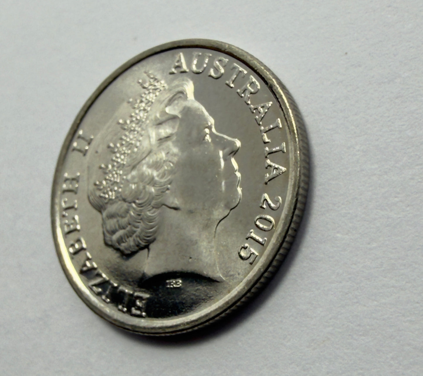 2015 5 Cent Coin - Uncirculated - Five Cent Echidna - comes in 2x2