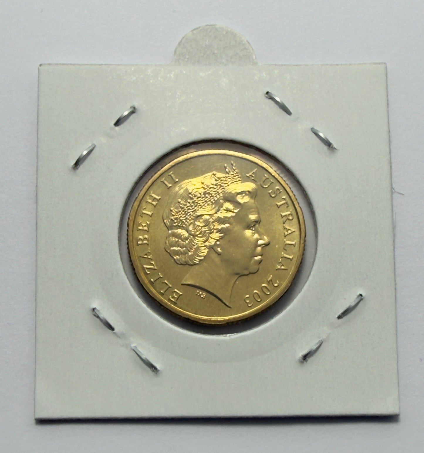 2003 $1 Coin - Australia's Volunteers - Uncirculated - ex mint set - in 2x2