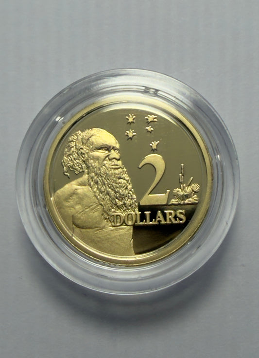 2026 $2  Proof Coin - Aboriginal Elder In original Capsule - Tracked postage