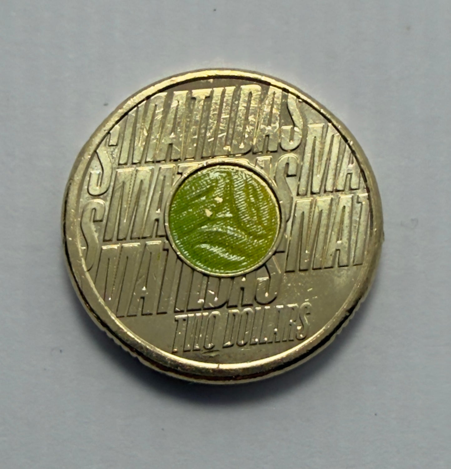 2026 $2 Matildas Coloured Coin - Uncirculated - Two Dollar - comes in 2x2
