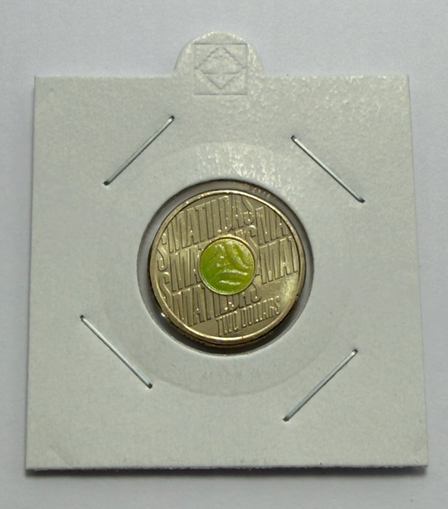 2026 $2 Matildas Coloured Coin - Uncirculated - Two Dollar - comes in 2x2