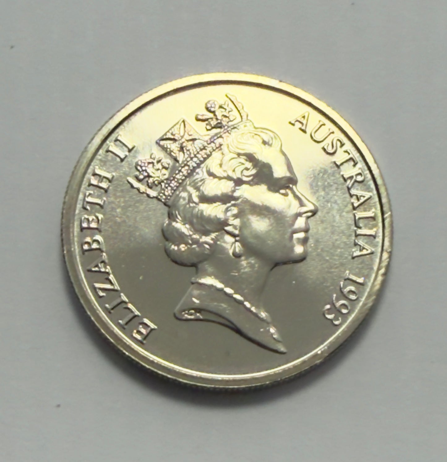 1993 10 Cent Coin - Choice Uncirculated - ex mint set coin - comes in 2x2