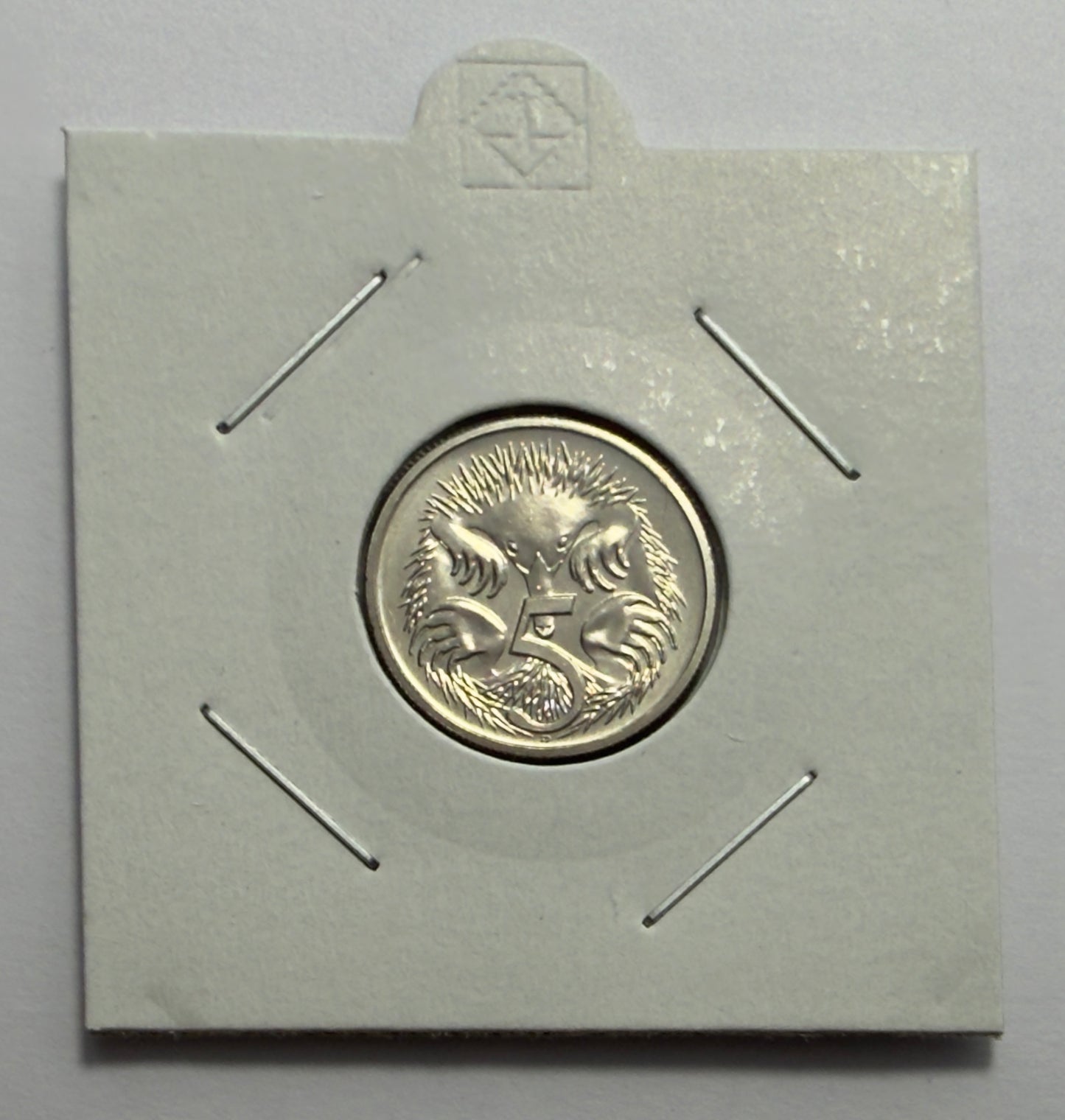 1993 5 Cent Coin - Choice Uncirculated - ex mint set coin - comes in 2x2