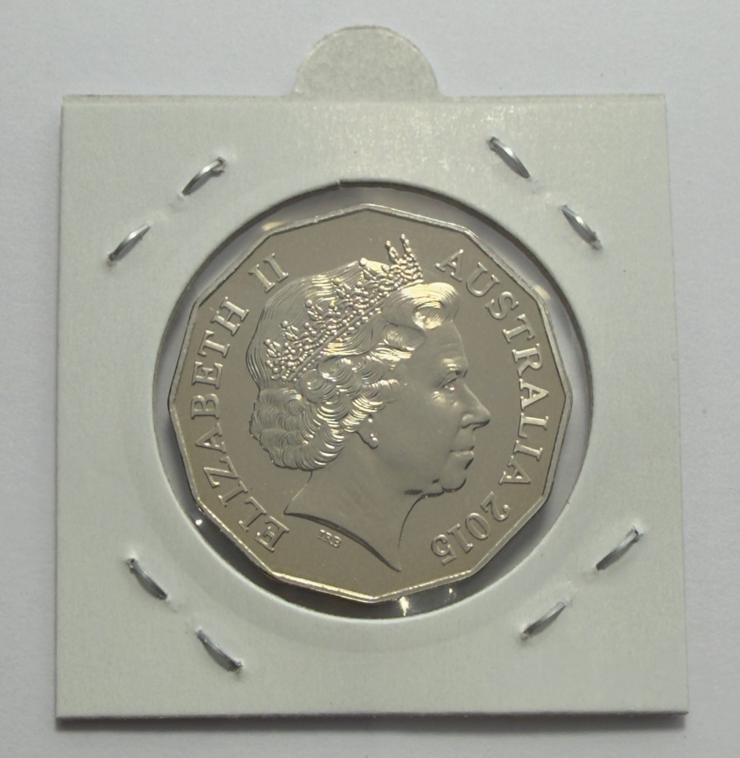 2015 50 Cent Coin - 50th Anniversary of Royal Australian Mint - UNC 50c
