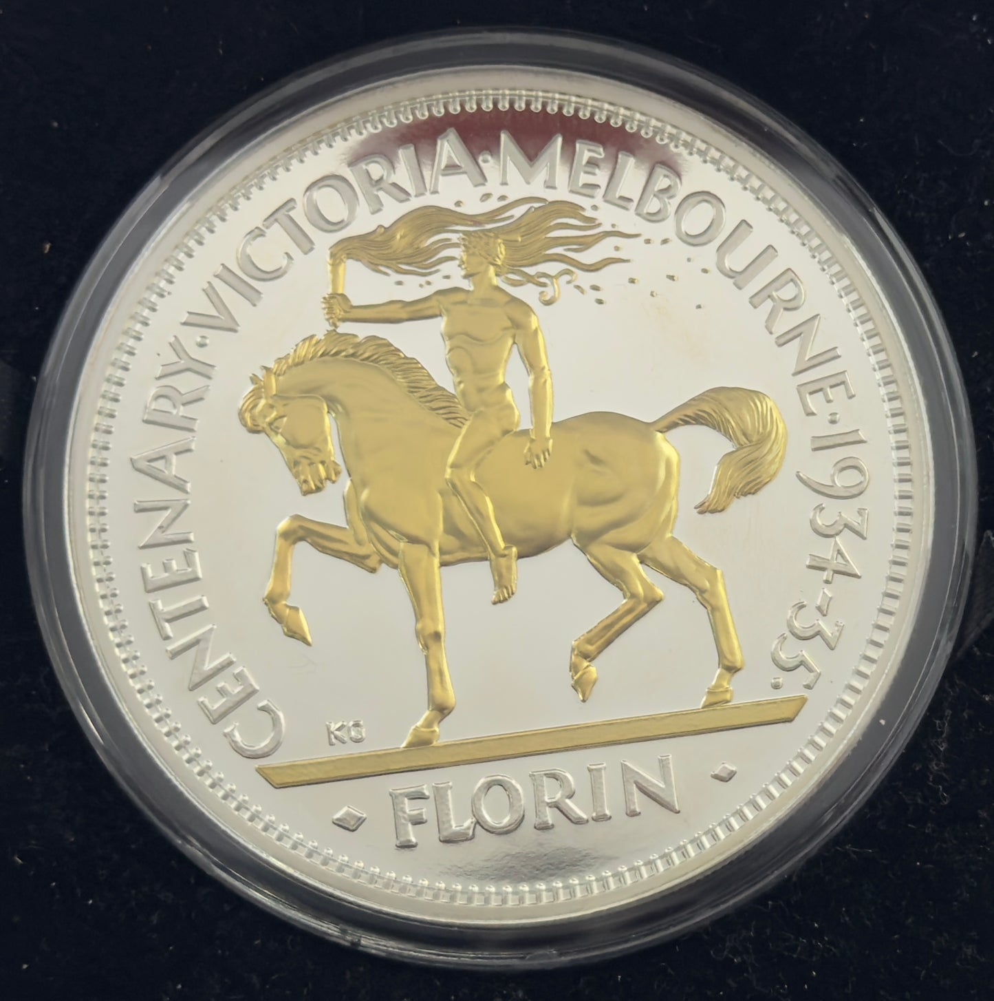 2020 $10 5 oz Silver Proof - 85th Anniversary Melbourne Centenary Florin