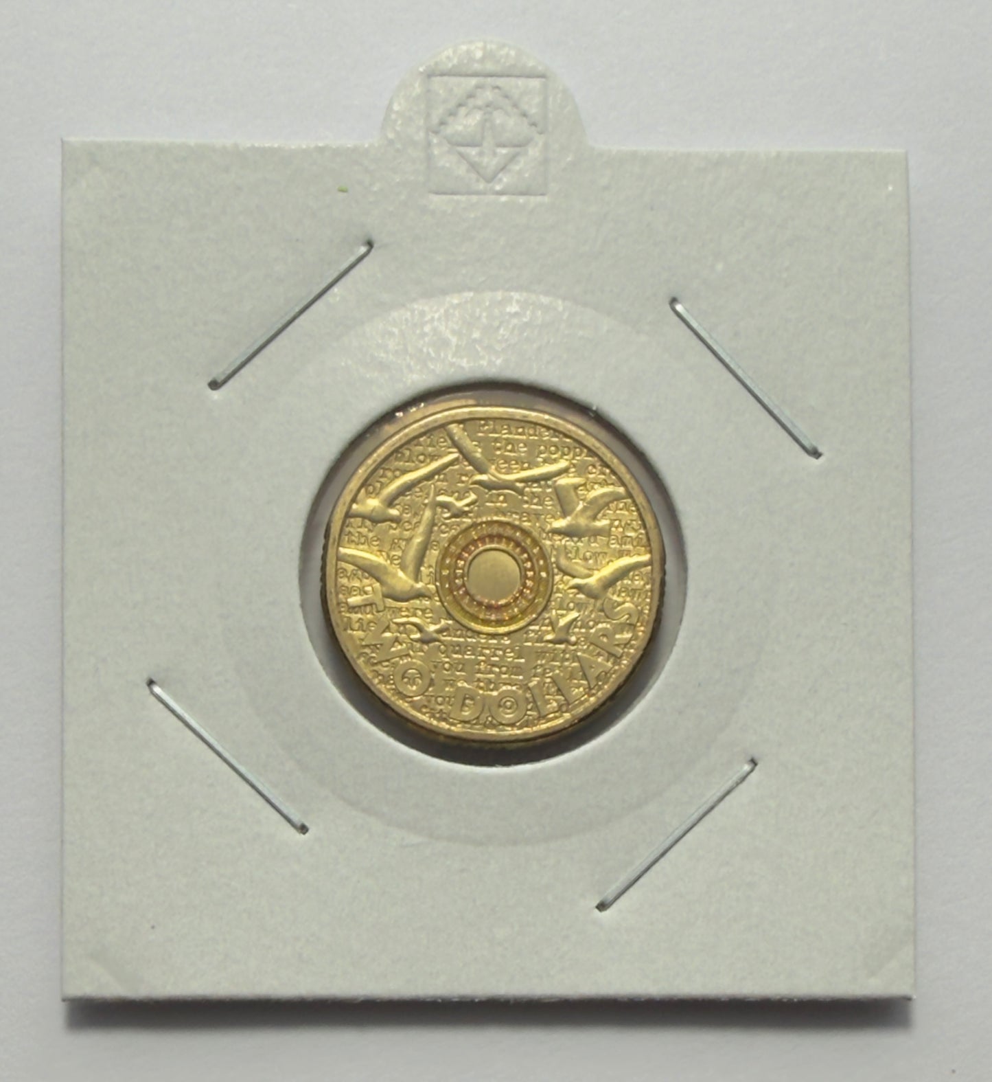 2015 $2 Flanders Field Coin - Uncirculated - Remembrance Day Coin - comes in 2x2