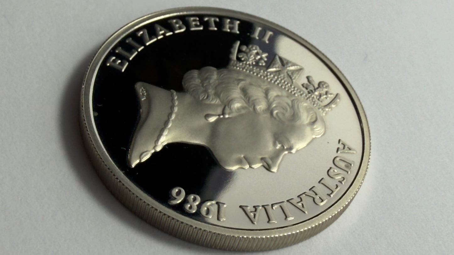 1986 20 Cent Proof Coin - Platypus - Twenty Cent Coin - comes in 2x2