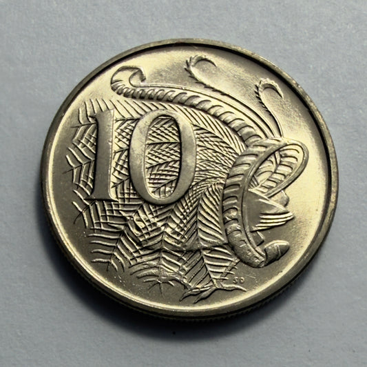 1968 10 Cent Coin - Uncirculated - Ex RAM Roll Ten Cent - comes in 2x2