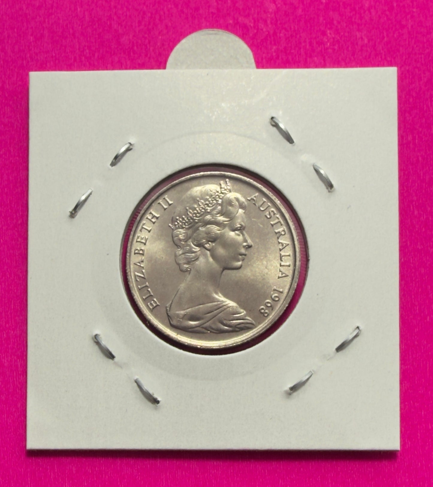 1968 10 Cent Coin - Uncirculated - Ex RAM Roll Ten Cent - comes in 2x2