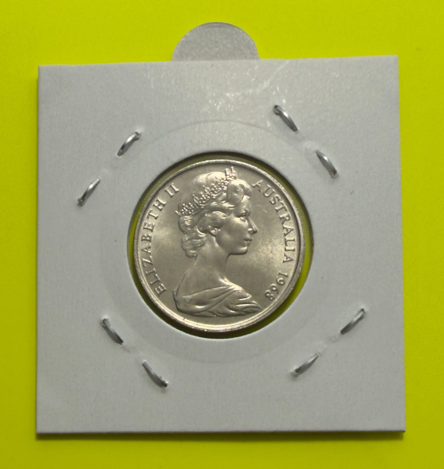 1968 10 Cent Coin - Uncirculated - Ex RAM Roll Ten Cent - comes in 2x2