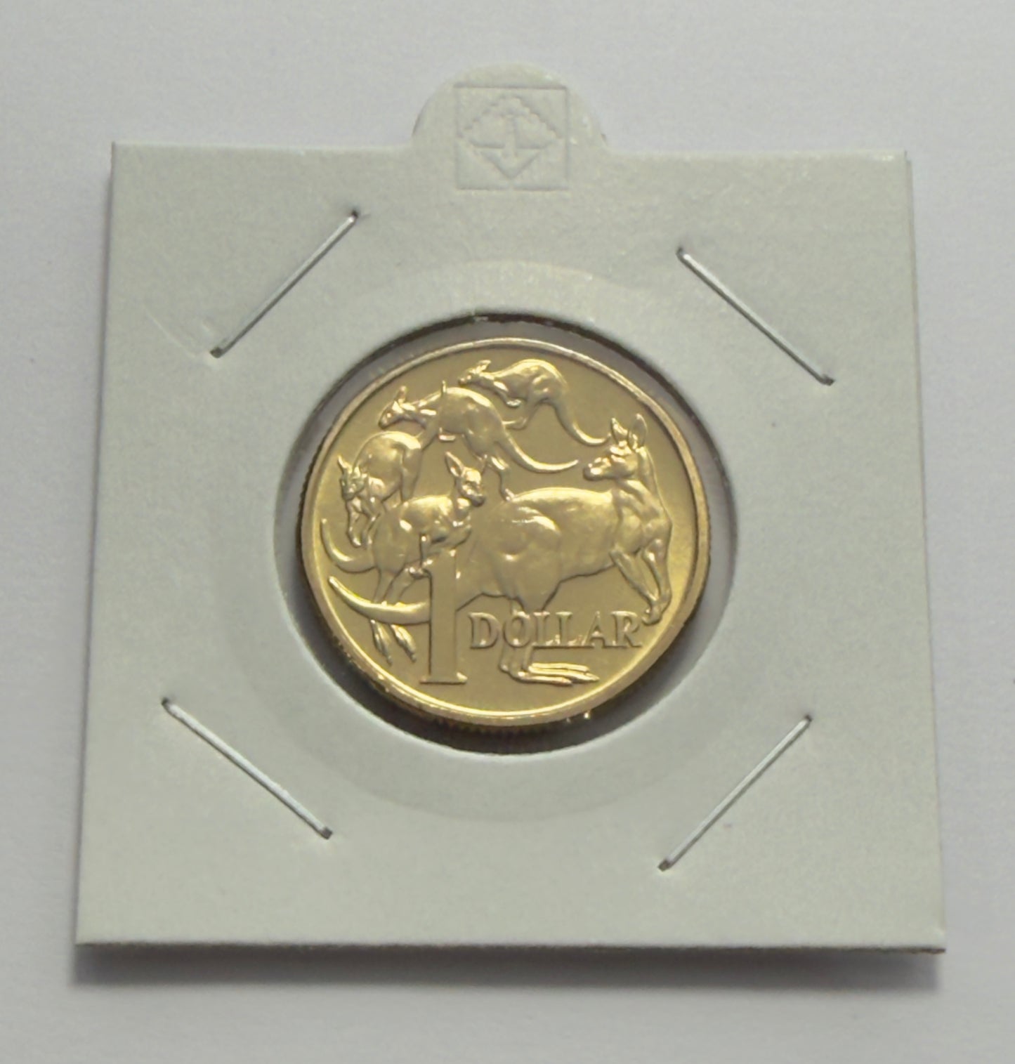 2000 $1 - Mob Of Roos Coin - Choice Uncirculated - ex mint set coin - 2x2