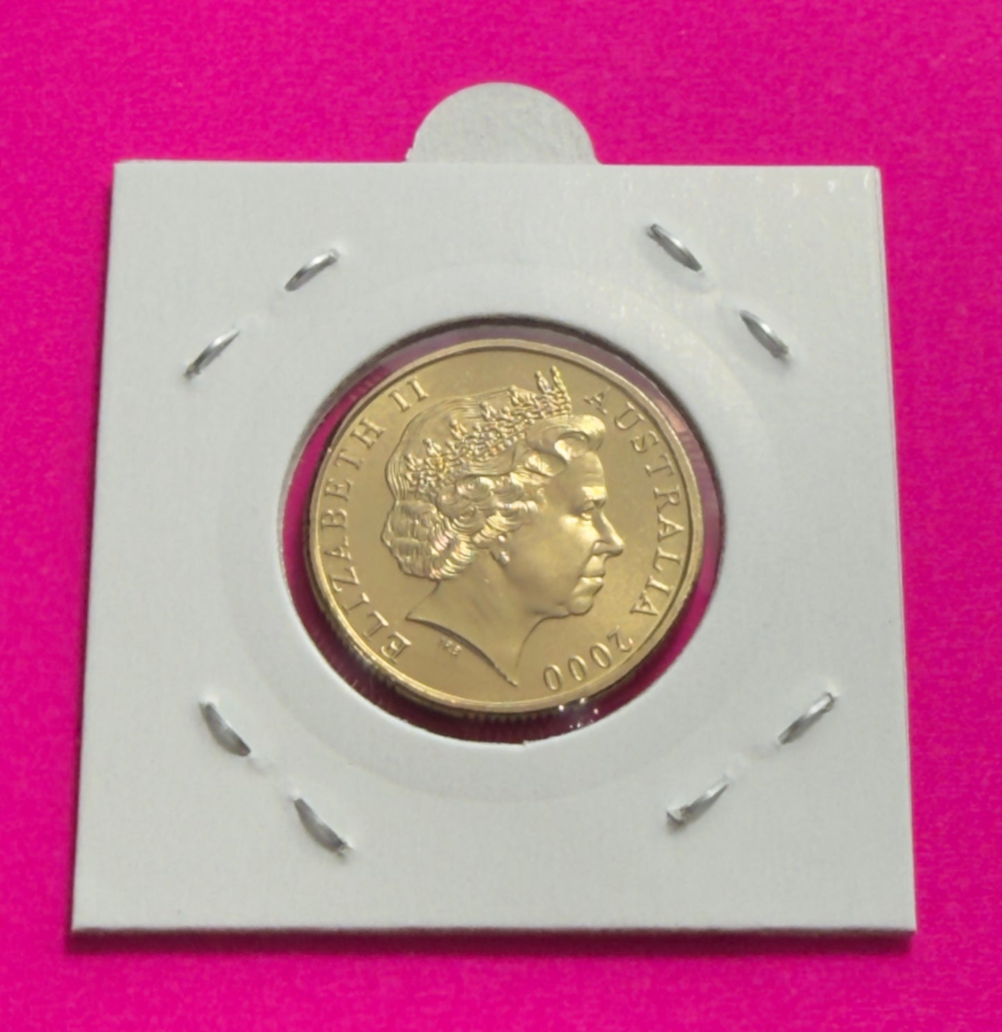 2000 $1 - Mob Of Roos Coin - Choice Uncirculated - ex mint set coin - 2x2