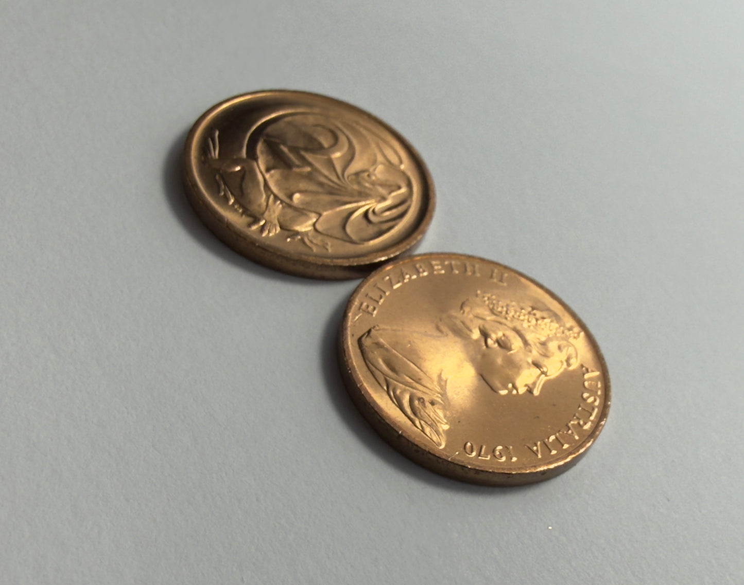 1970 2 Cent Coin - Uncirculated - Two Cent- 2c - comes in 2x2