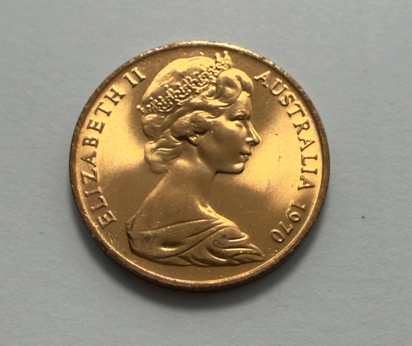1970 2 Cent Coin - Uncirculated - Two Cent- 2c - comes in 2x2