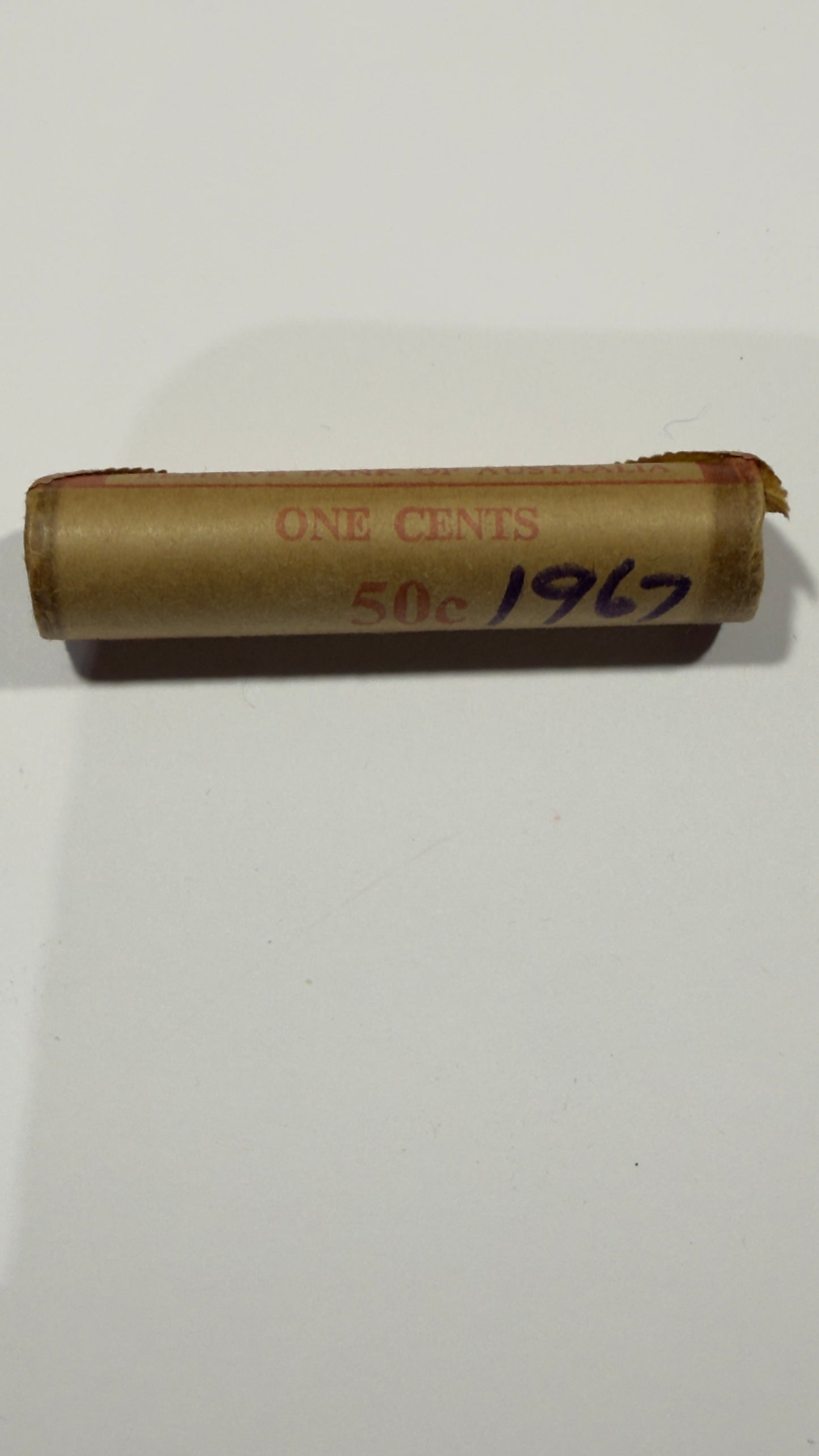 1967 1 Cent Coin - Uncirculated - Ex RAM Roll 1c -One Cent - comes in 2x2