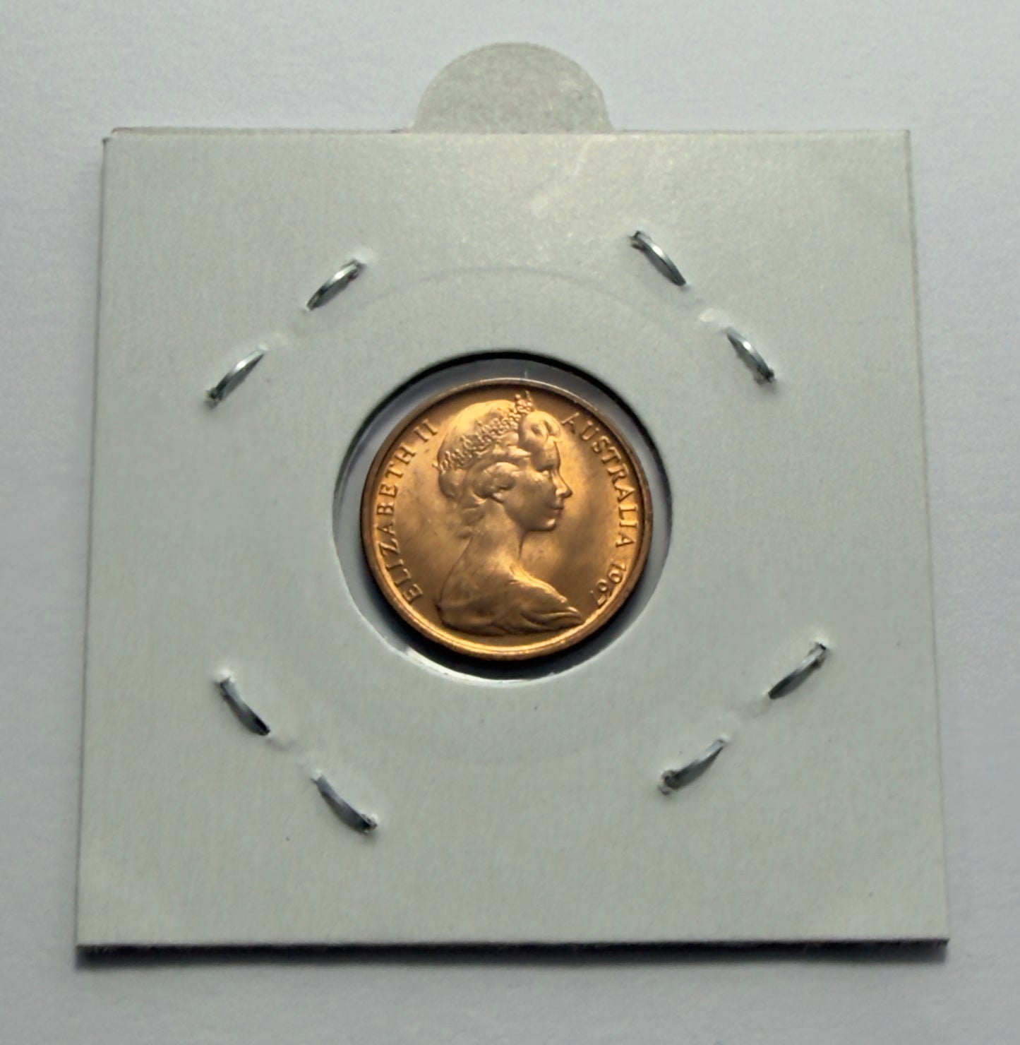 1967 1 Cent Coin - Uncirculated - Ex RAM Roll 1c -One Cent - comes in 2x2