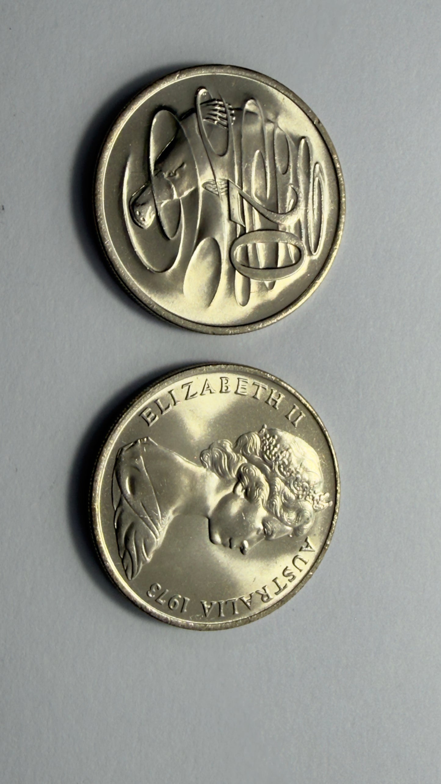 1973 20 Cent Coin - Uncirculated - Twenty Cent - 20c - comes in 2x2