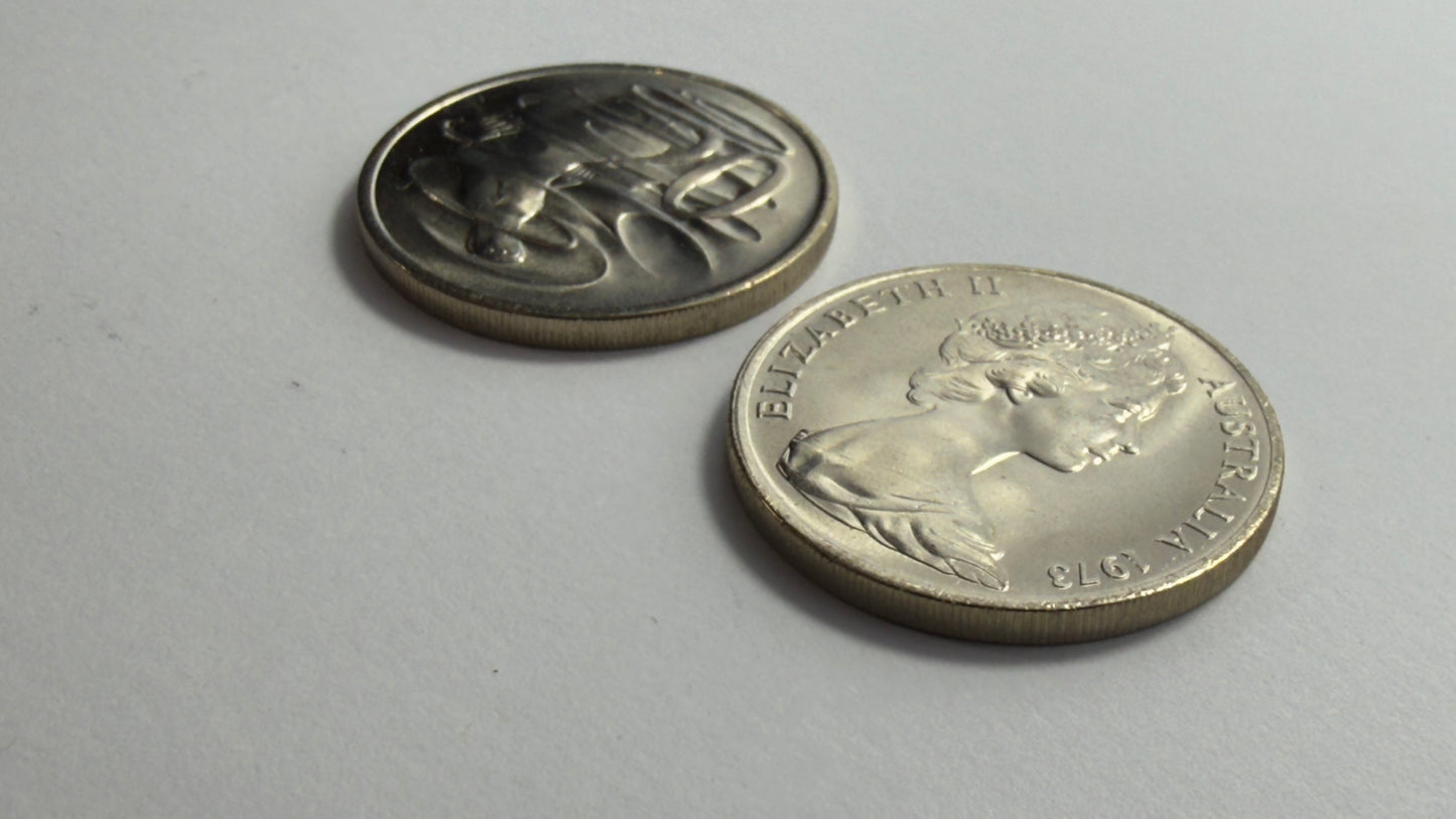 1973 20 Cent Coin - Uncirculated - Twenty Cent - 20c - comes in 2x2