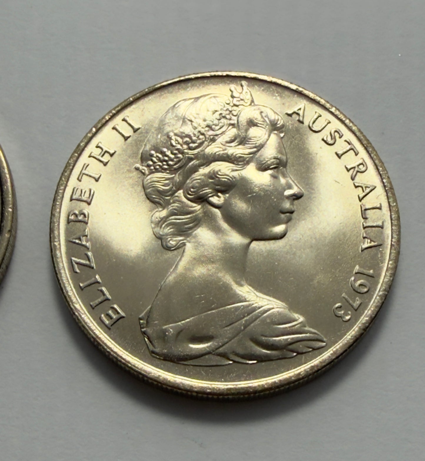 1973 20 Cent Coin - Uncirculated - Twenty Cent - 20c - comes in 2x2