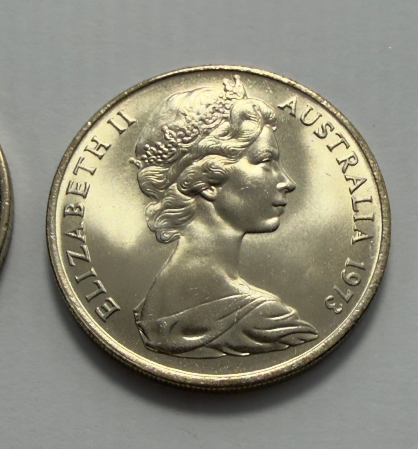 1973 20 Cent Coin - Uncirculated - Twenty Cent - 20c - comes in 2x2
