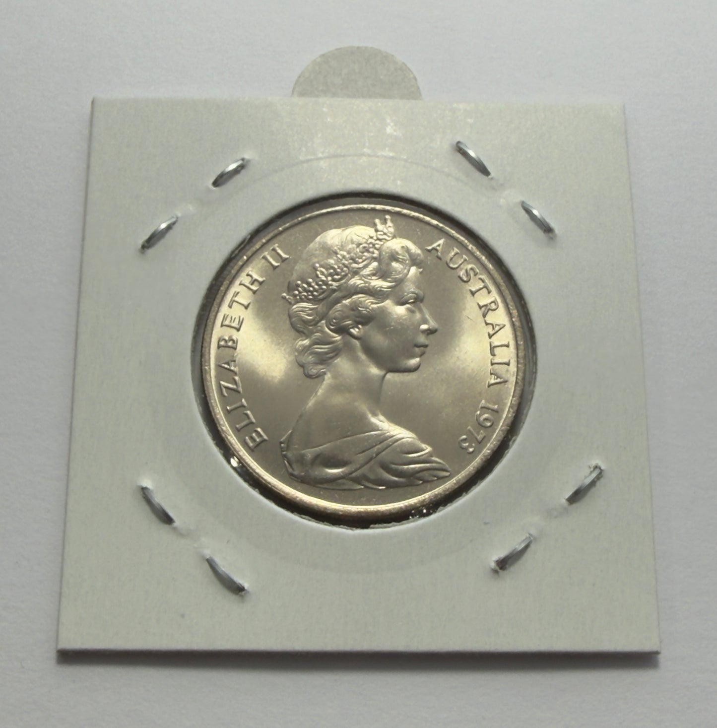 1973 20 Cent Coin - Uncirculated - Twenty Cent - 20c - comes in 2x2