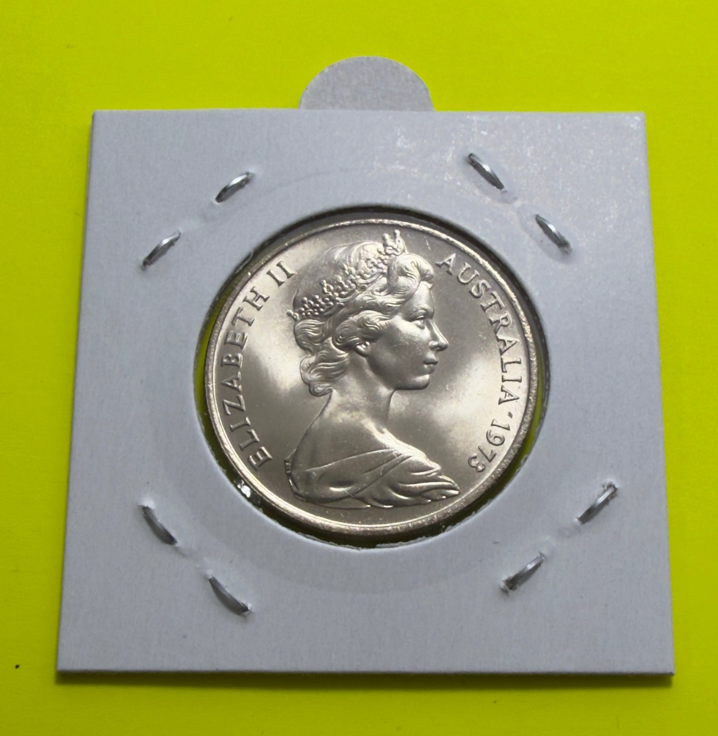 1973 20 Cent Coin - Uncirculated - Twenty Cent - 20c - comes in 2x2