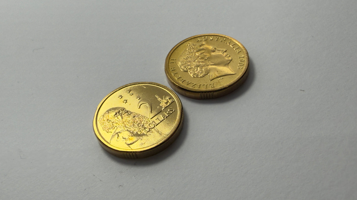 2003 $2 Coin - Choice Uncirculated - ex mint set - Elder Coin - comes in 2x2