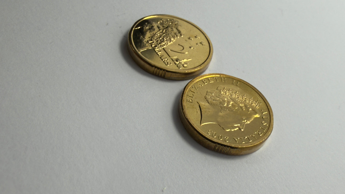 2003 $2 Coin - Choice Uncirculated - ex mint set - Elder Coin - comes in 2x2