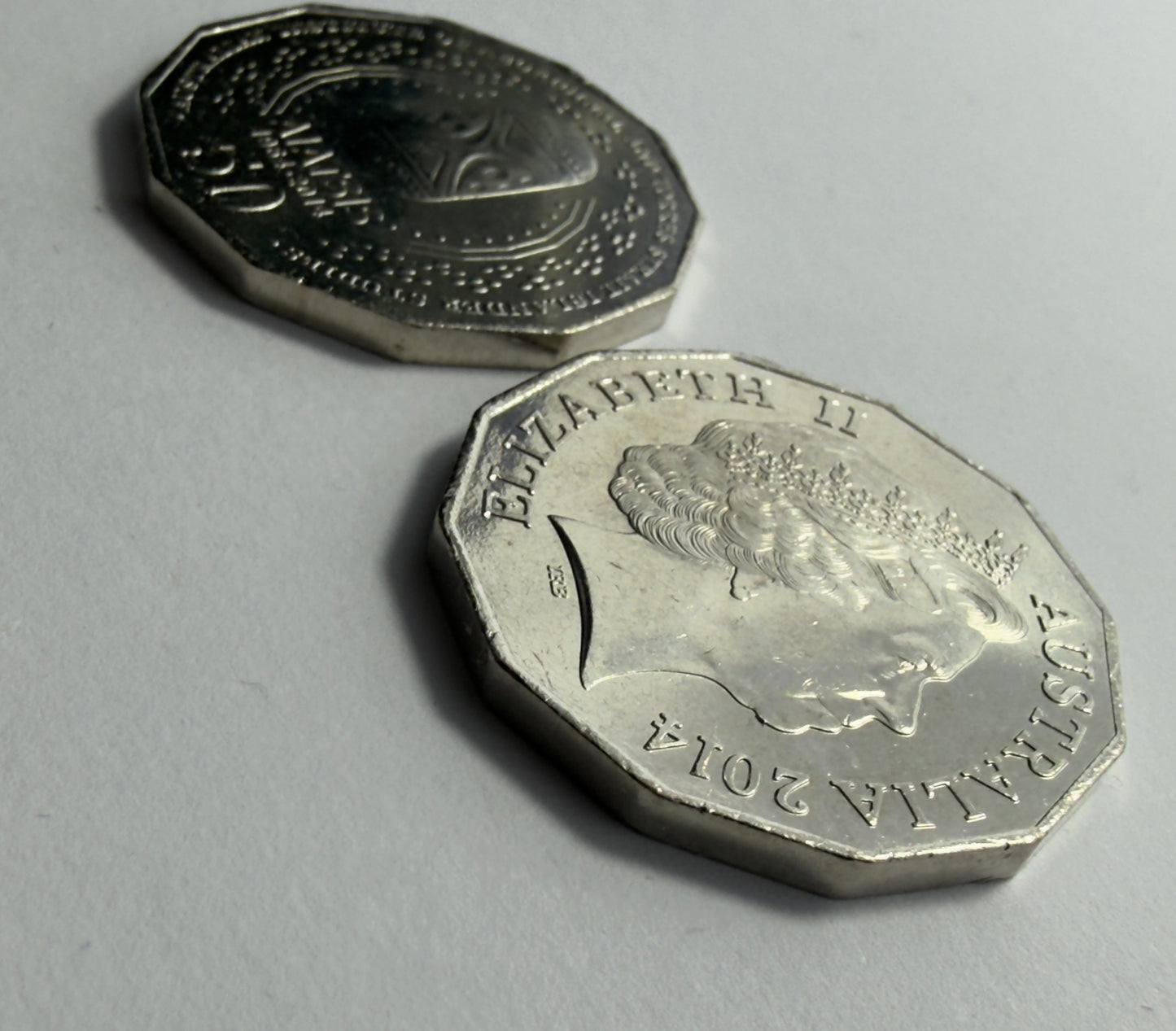 2014 AIATSIS 50 Cent Coin - Uncirculated - Fifty Cent Coin - comes in 2x2