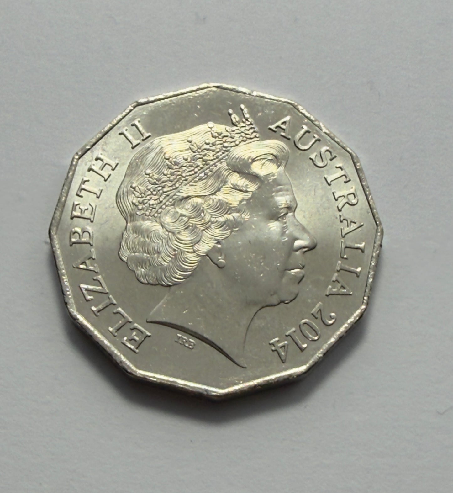 2014 AIATSIS 50 Cent Coin - Uncirculated - Fifty Cent Coin - comes in 2x2