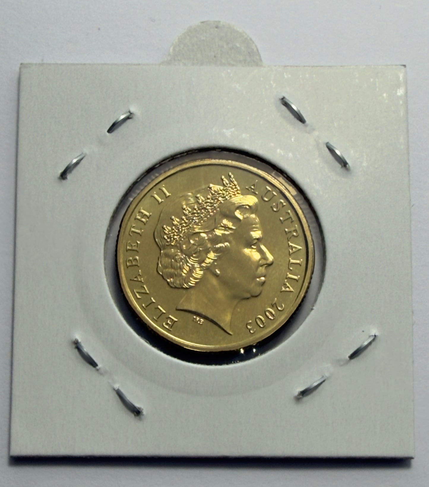 2003 $1 Coin - Uncirculated - For Service Australia's Vietnam Forces - in 2x2