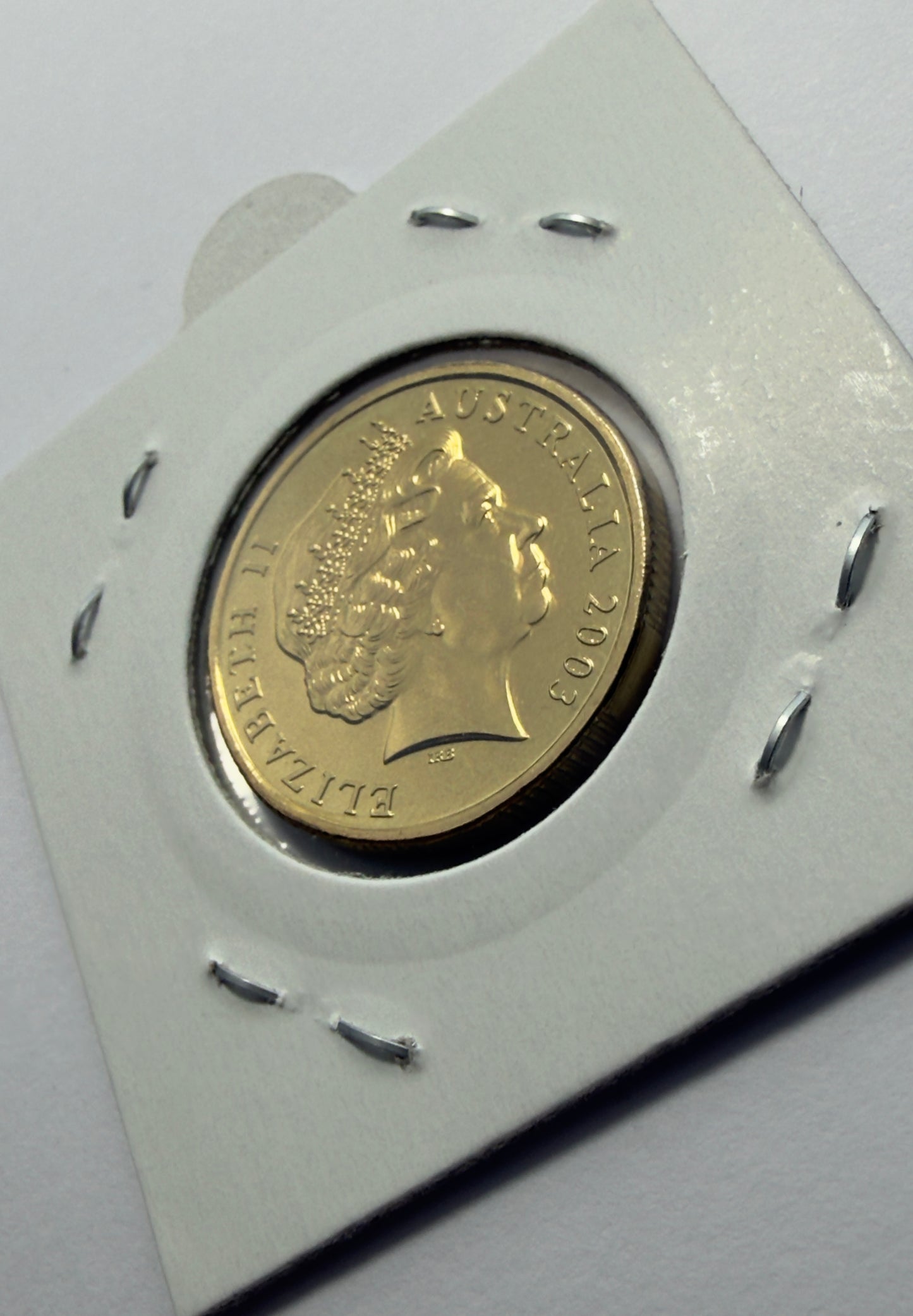 2003 $1 Coin - Uncirculated - For Service Australia's Vietnam Forces - in 2x2