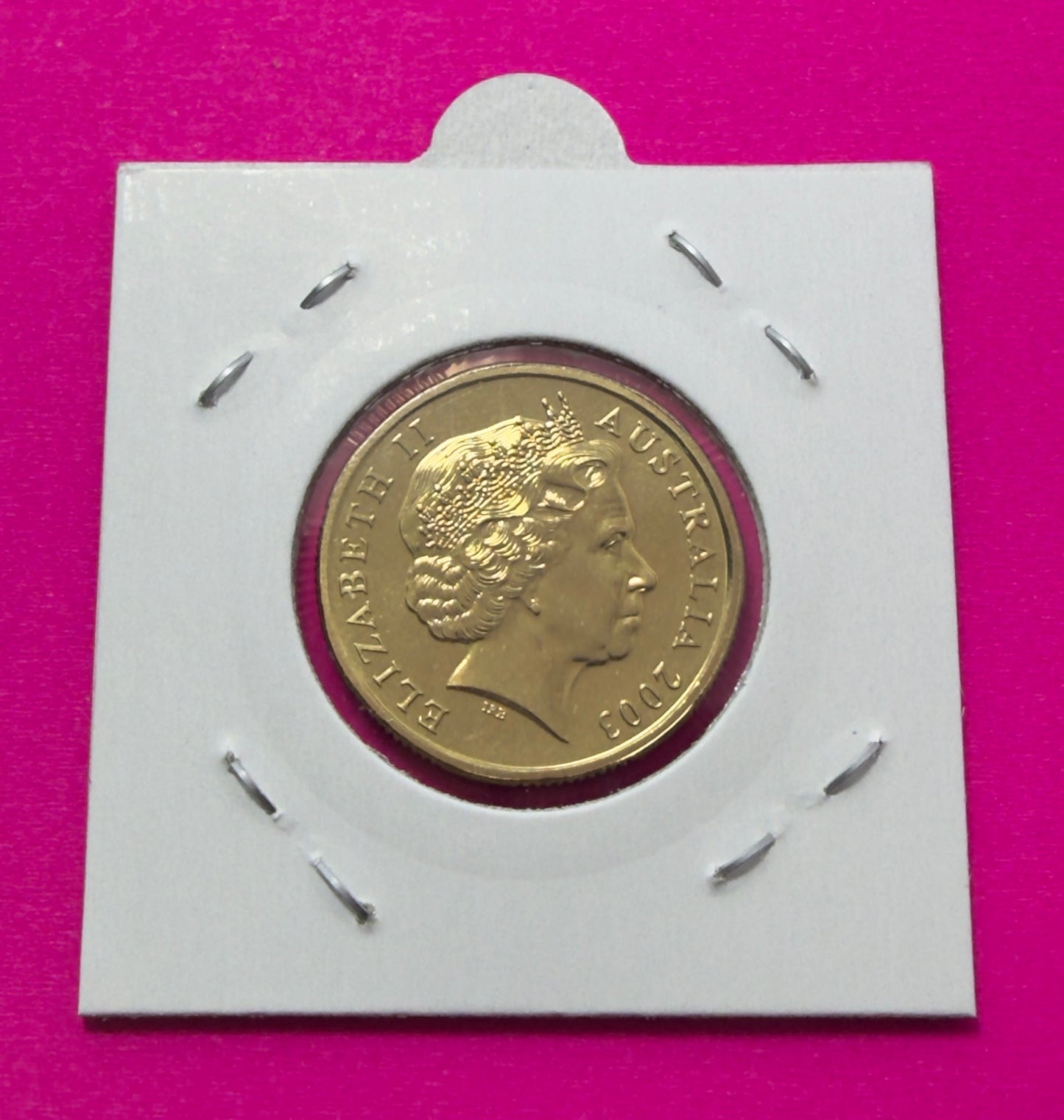 2003 $1 Coin - Uncirculated - For Service Australia's Vietnam Forces - in 2x2