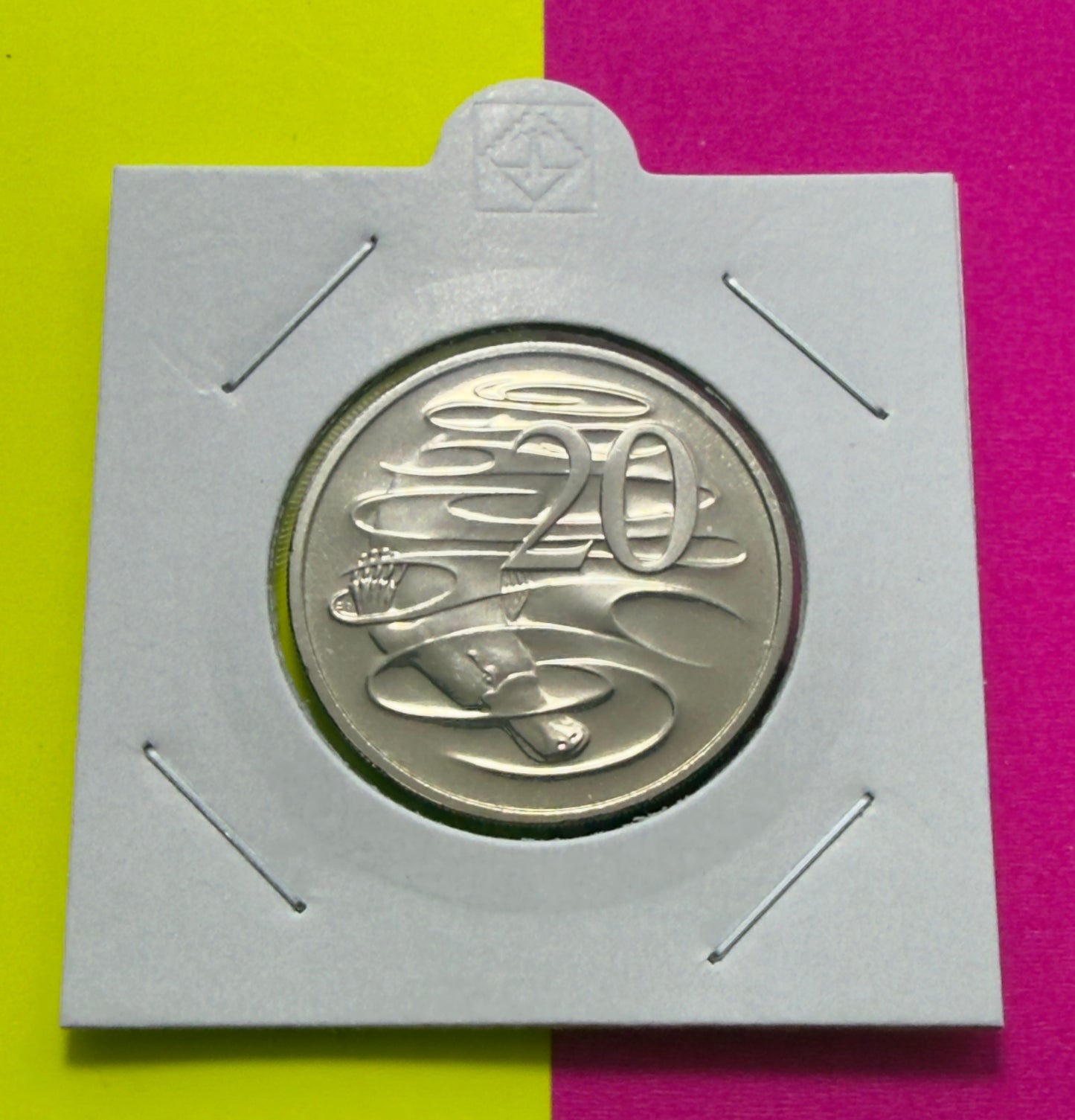 2001 20 Cent Coin - Platypus - Choice Uncirculated - ex mint set - comes in 2x2