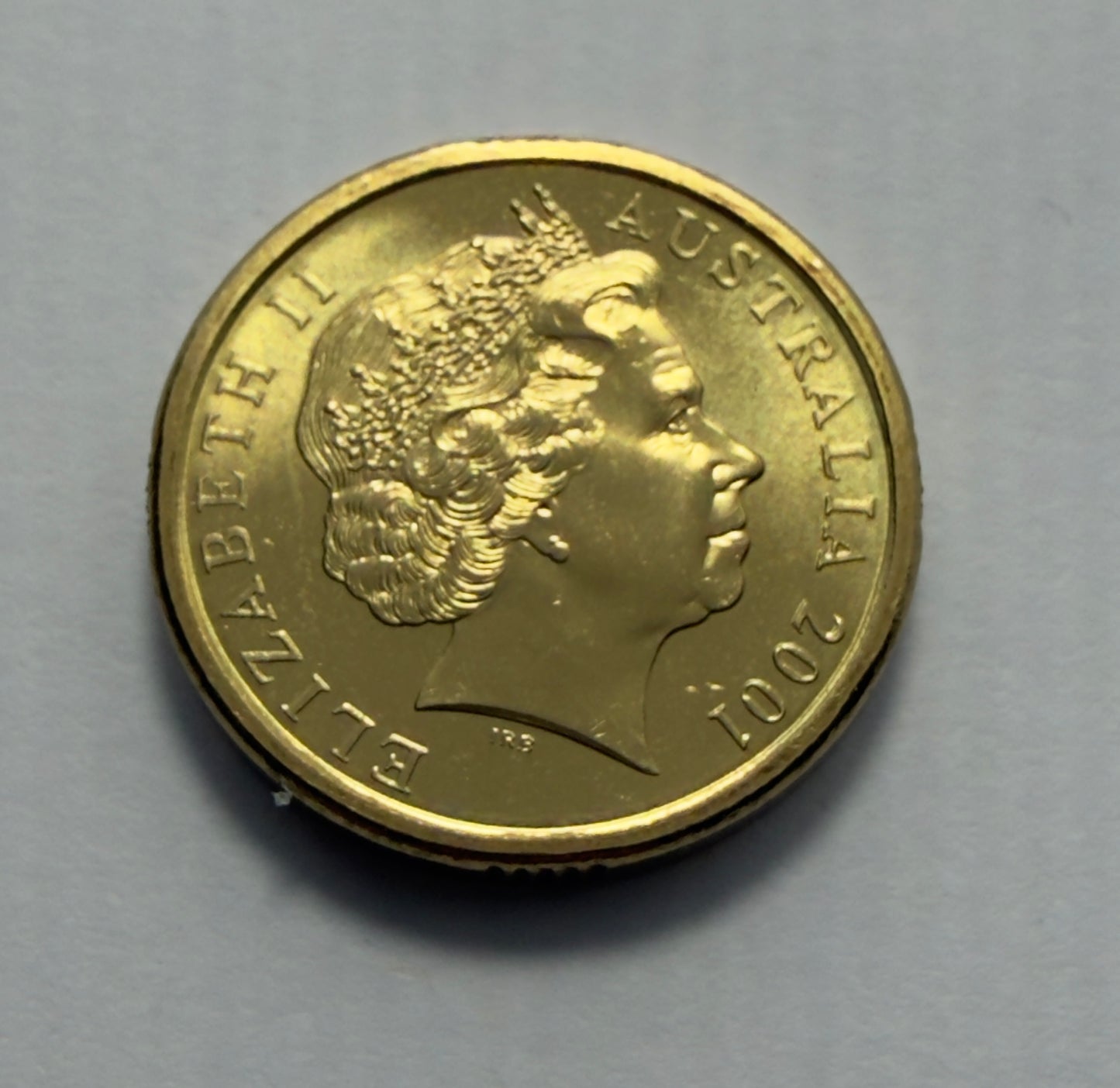 2001 $2 Elder Coin - Choice Uncirculated - ex mint set coin - comes in 2x2
