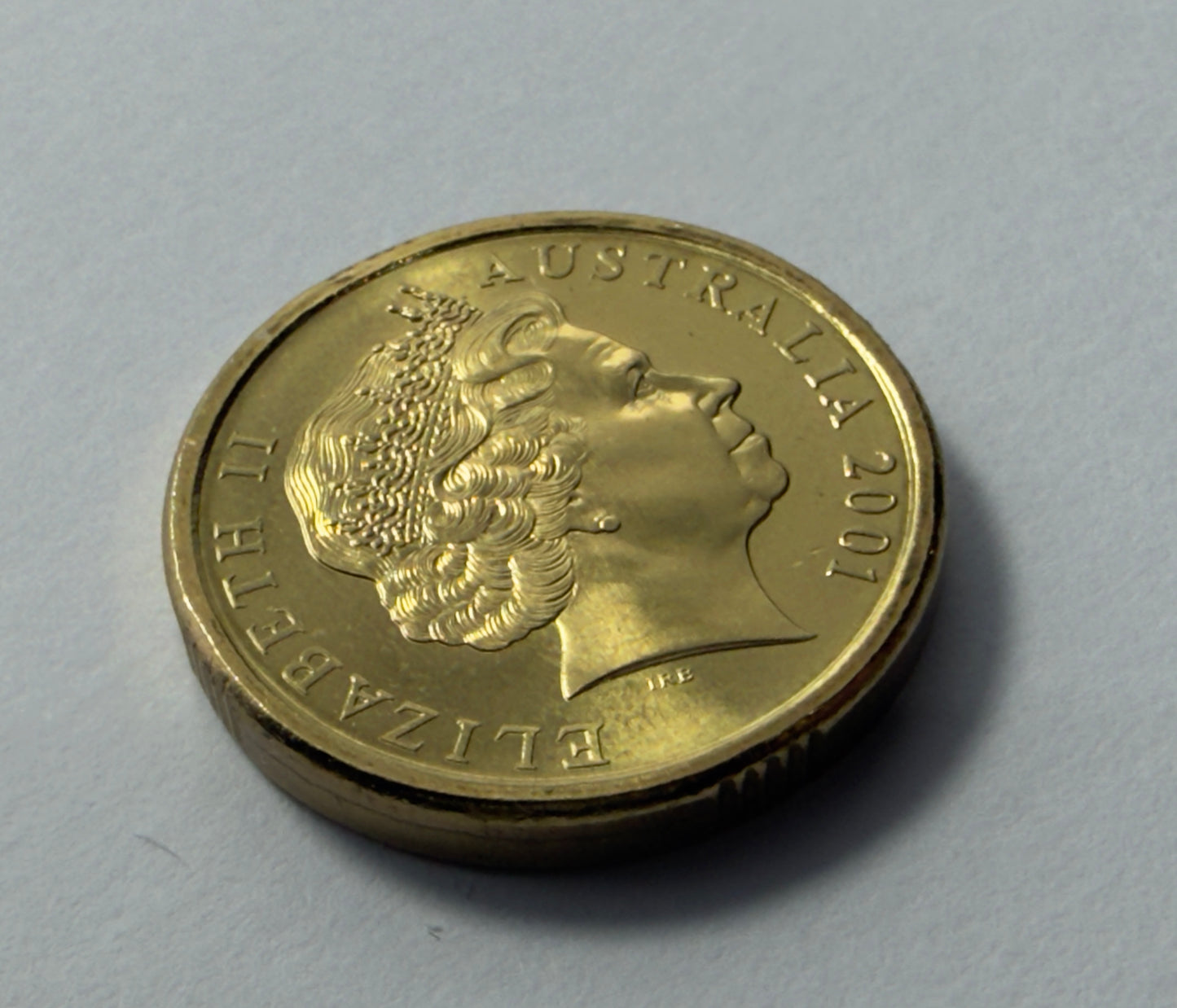 2001 $2 Elder Coin - Choice Uncirculated - ex mint set coin - comes in 2x2