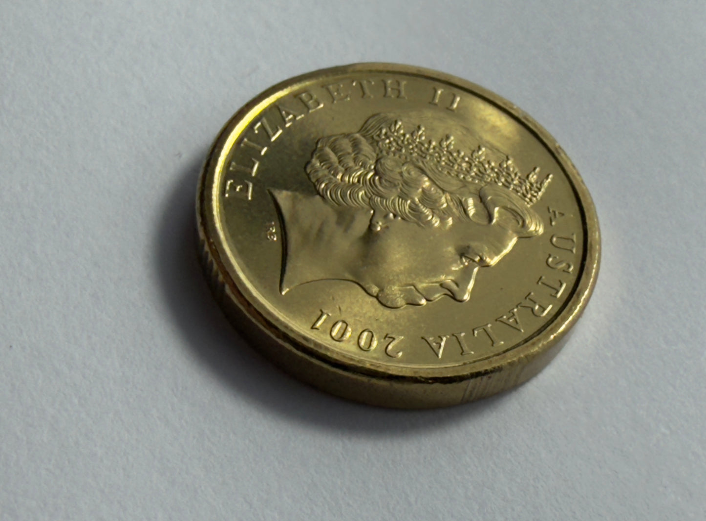 2001 $2 Elder Coin - Choice Uncirculated - ex mint set coin - comes in 2x2
