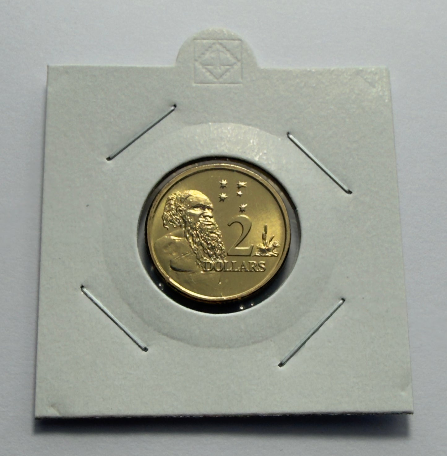 2001 $2 Elder Coin - Choice Uncirculated - ex mint set coin - comes in 2x2