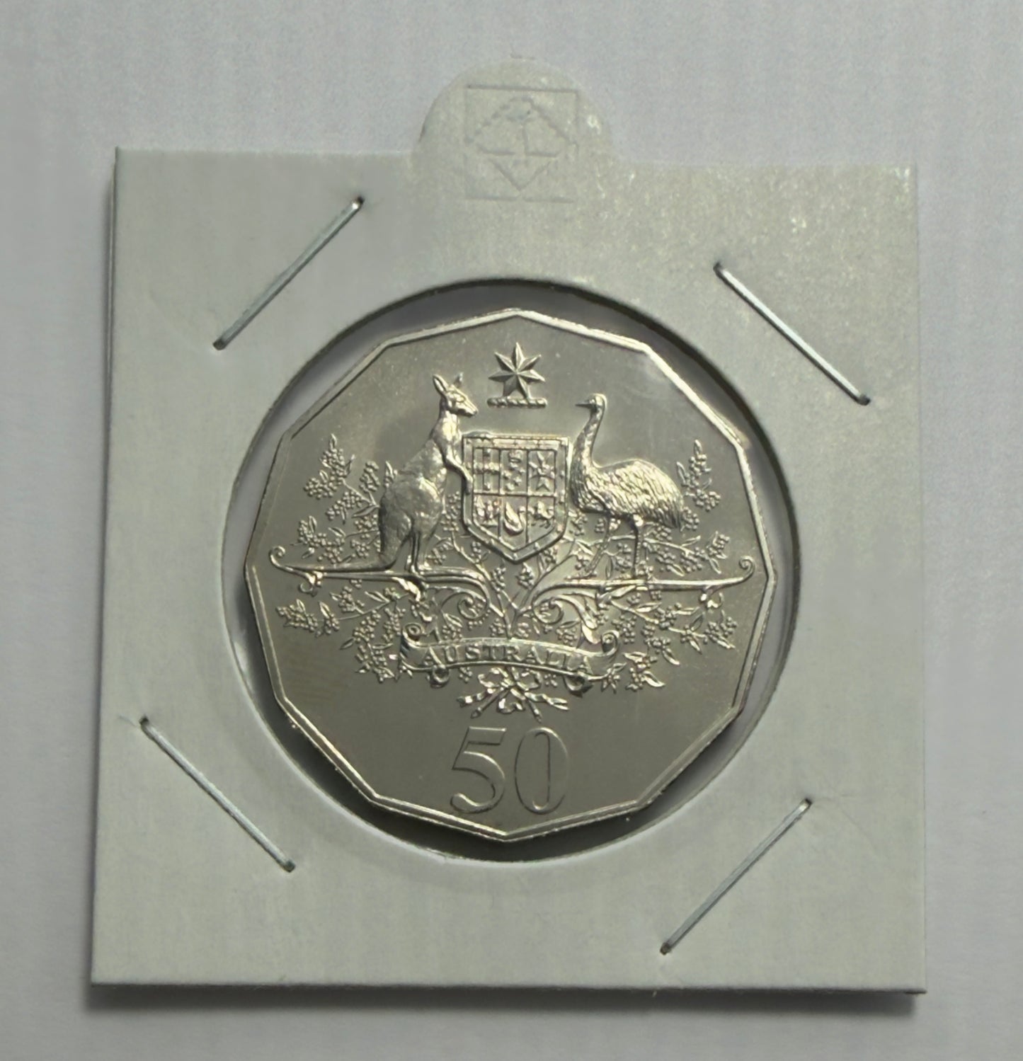 2001 50 Cent - Centenary of Federation - Choice Uncirculated - ex mint set - 2x2