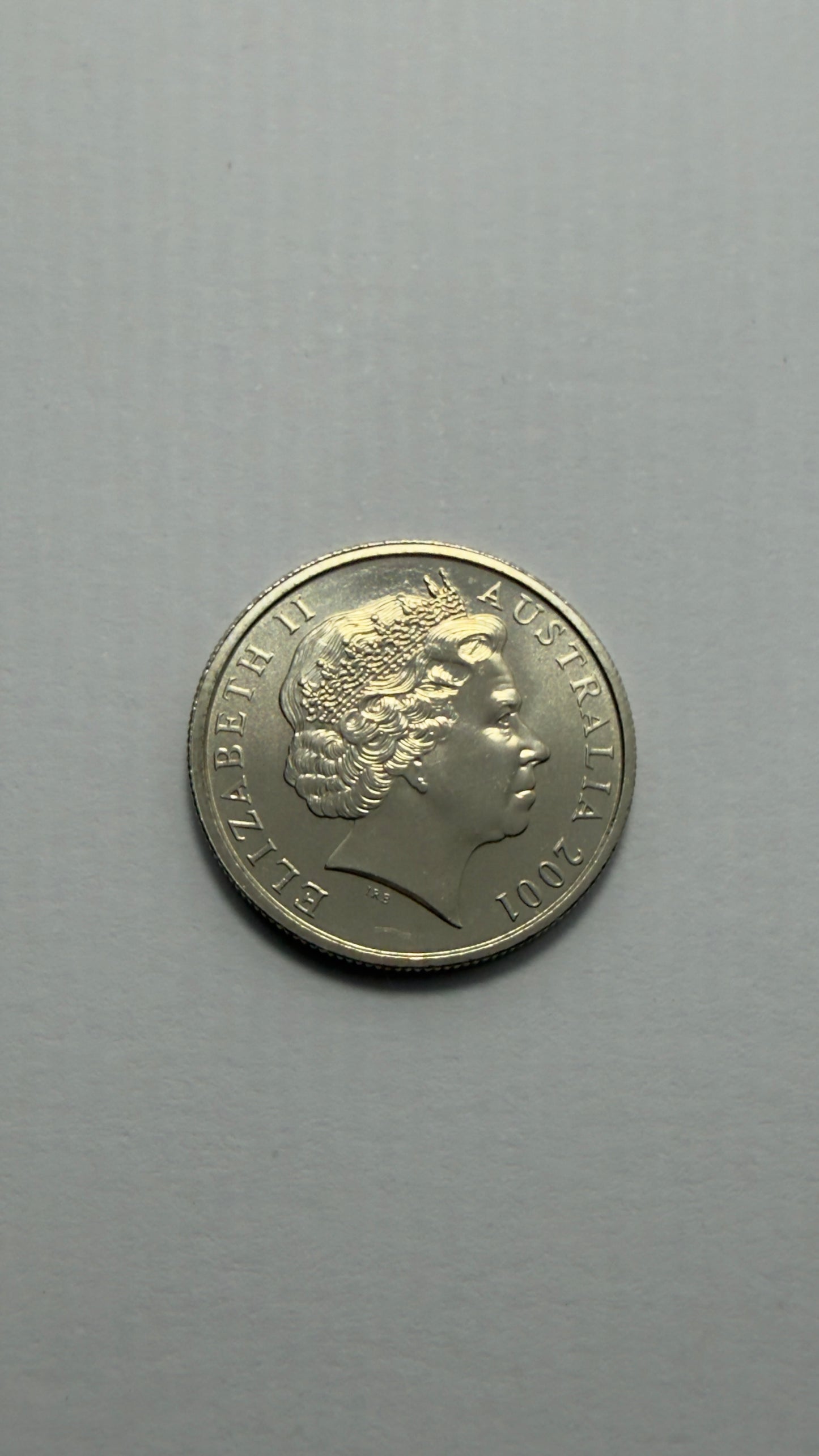 2001 5 Cent Coin - Choice Uncirculated - ex mint set coin - comes in 2x2