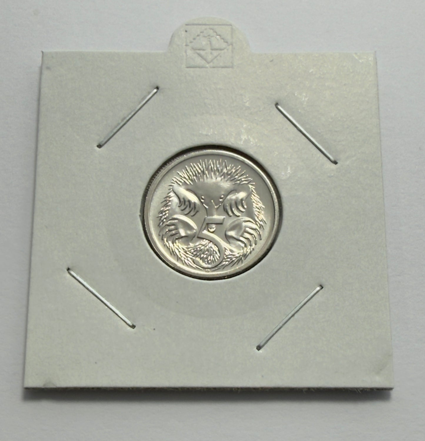 2001 5 Cent Coin - Choice Uncirculated - ex mint set coin - comes in 2x2