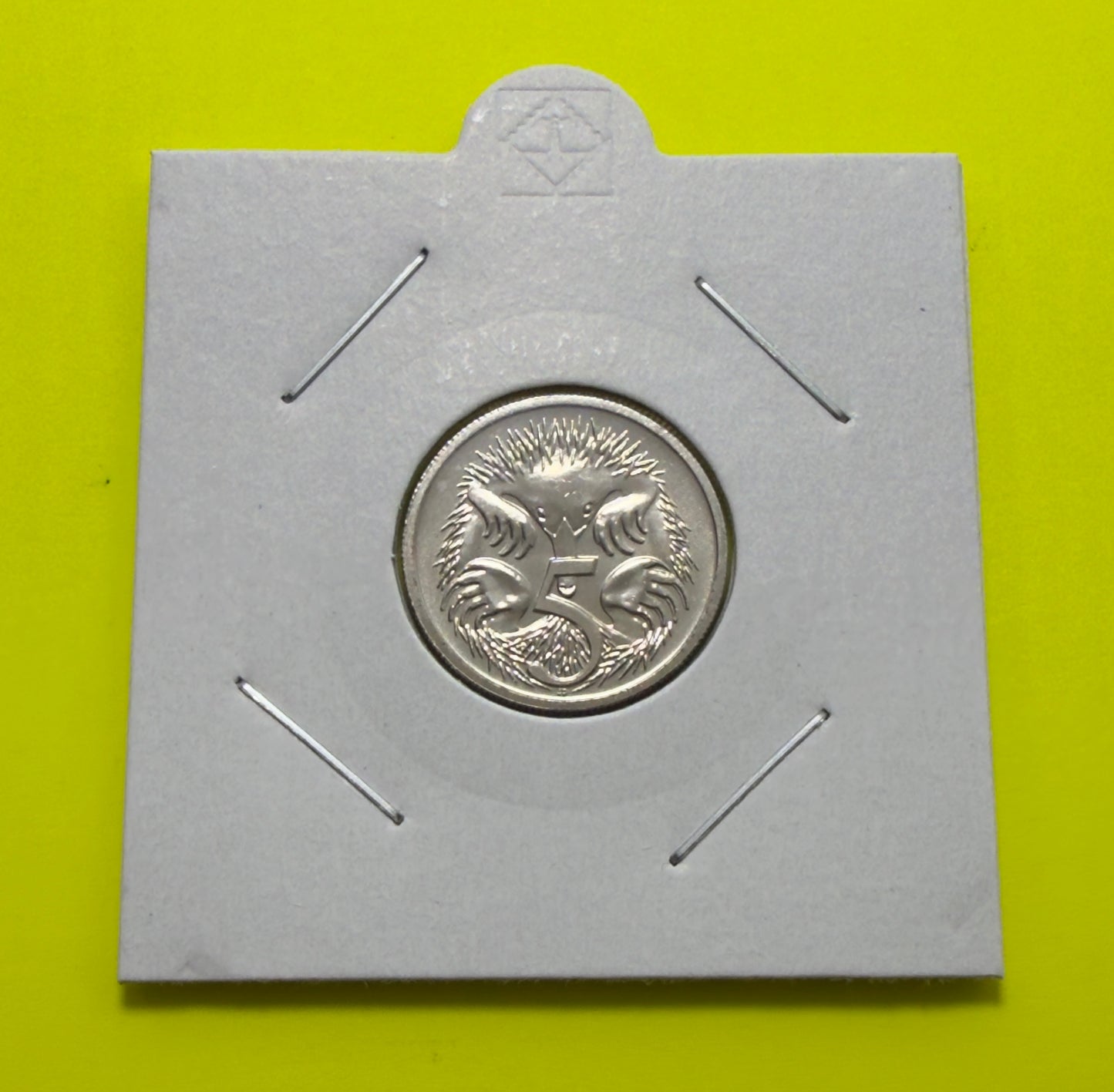 2001 5 Cent Coin - Choice Uncirculated - ex mint set coin - comes in 2x2