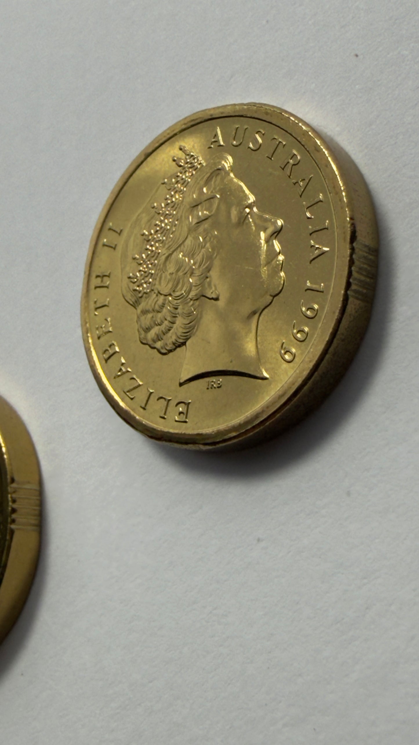 1999 $2 Elder Coin - Choice Uncirculated - ex mint set coin - comes in 2x2