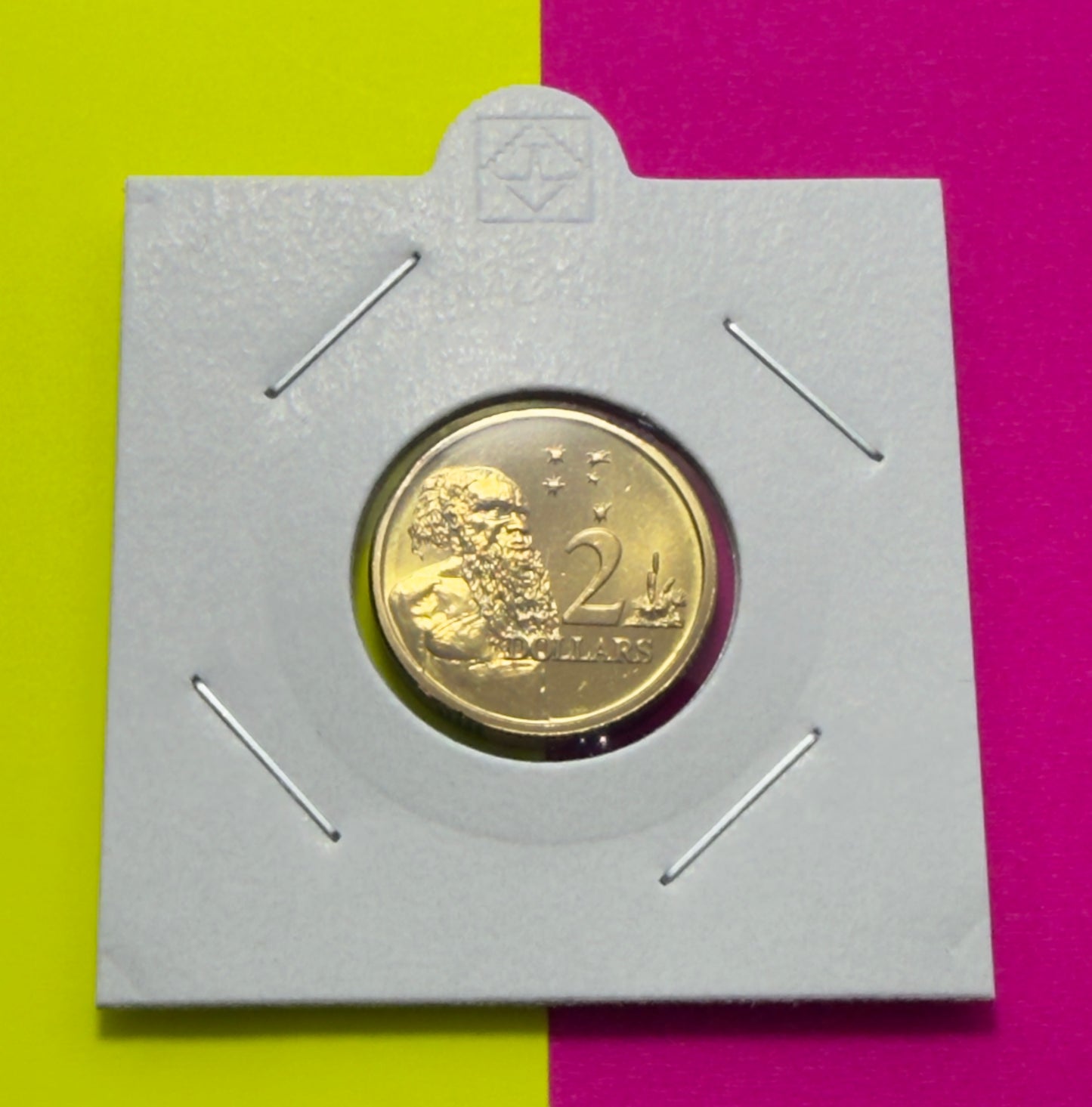 1999 $2 Elder Coin - Choice Uncirculated - ex mint set coin - comes in 2x2