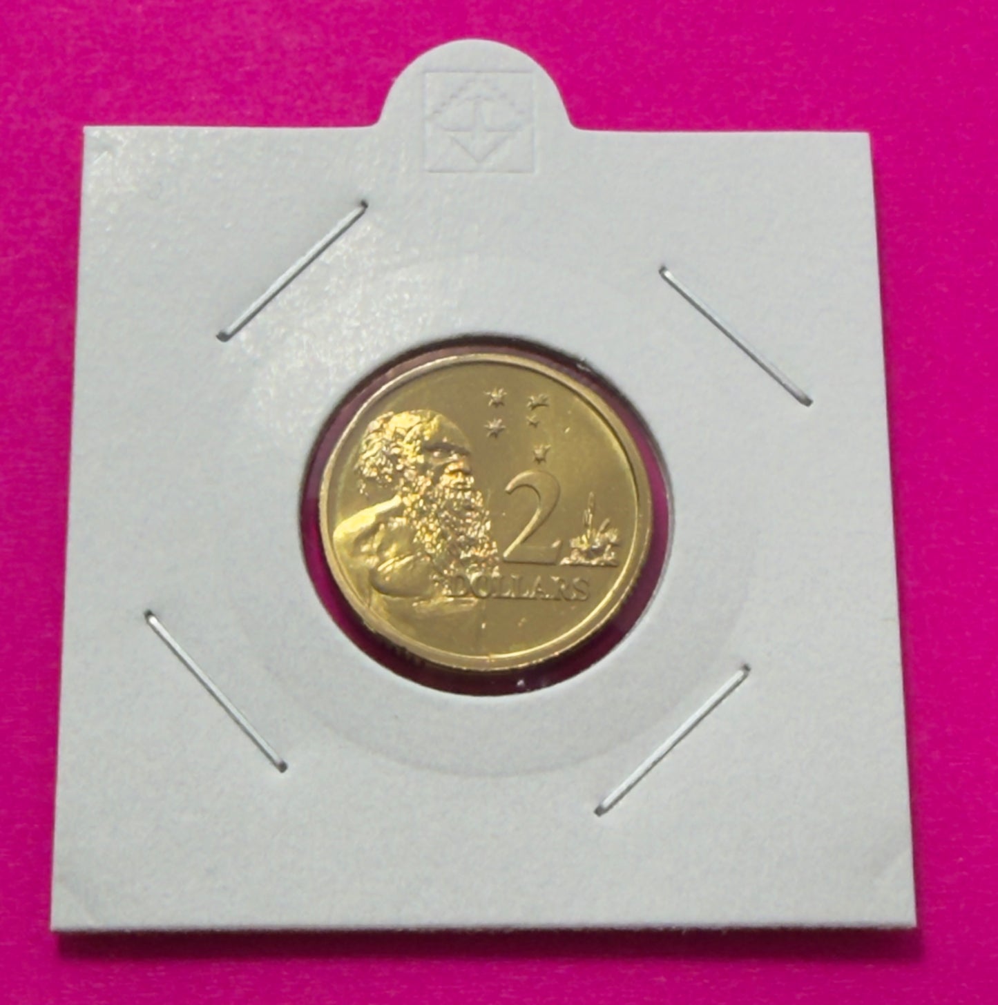 1999 $2 Elder Coin - Choice Uncirculated - ex mint set coin - comes in 2x2