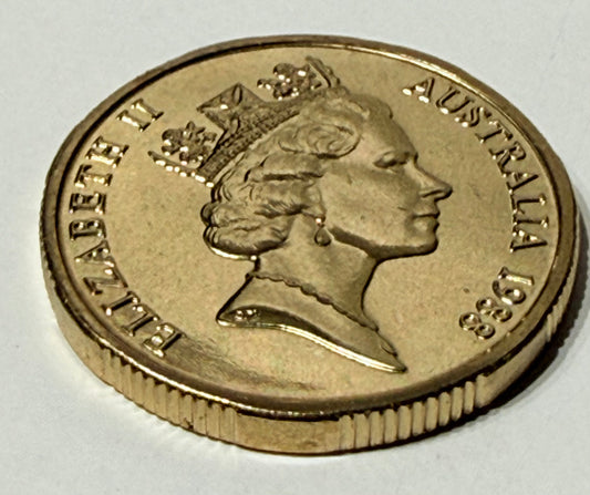 1988 $1 Coin - Choice Uncirculated - 1 Dollar Bicentenary - ex mint set - in 2x2