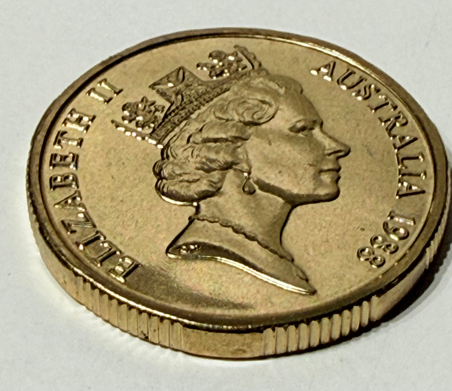 1988 $1 Coin - Choice Uncirculated - 1 Dollar Bicentenary - ex mint set - in 2x2