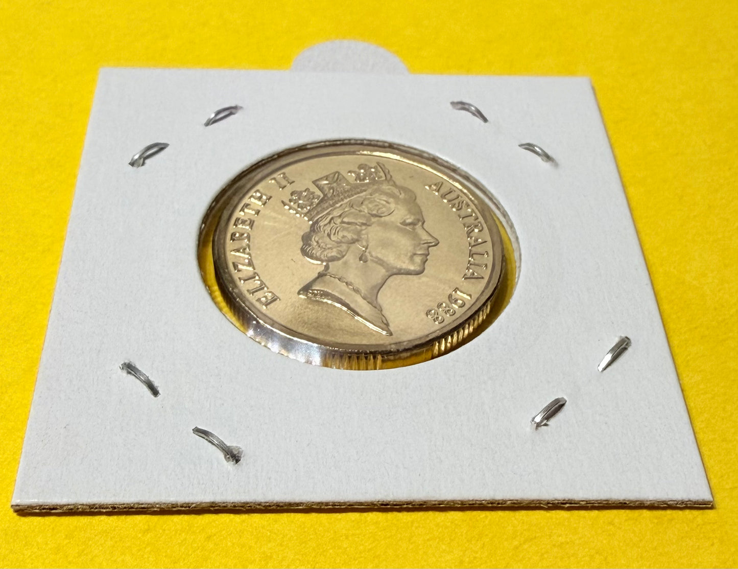 1988 $1 Coin - Choice Uncirculated - 1 Dollar Bicentenary - ex mint set - in 2x2