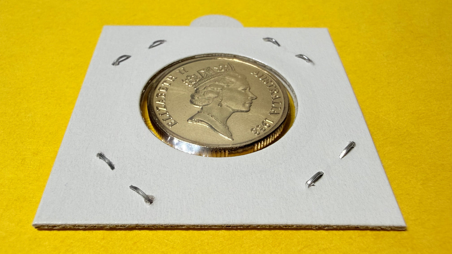 1988 $1 Coin - Choice Uncirculated - 1 Dollar Bicentenary - ex mint set - in 2x2